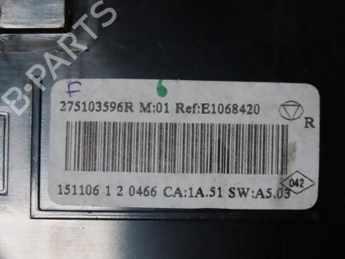 Used Climate control RENAULT MEGANE III Coupe (DZ0/1_) 1.5 dCi (DZ09, DZ0D, DZ1F, DZ1G, DZ14, DZ29) (110 hp) 30740392