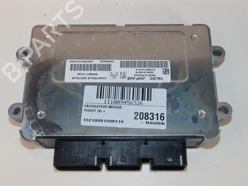 Engine control unit (ECU) PEUGEOT 206+ (2L_, 2M_) 1.1 | BP26570792M57