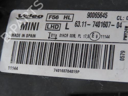 Used Left headlight MINI MINI (F56) Cooper SD (170 hp) 29621859