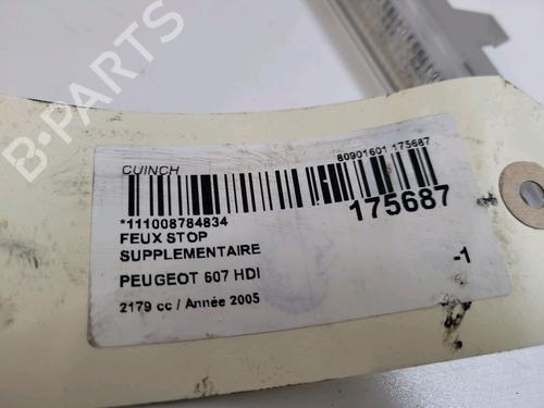 Used Third brake light PEUGEOT 607 (9D, 9U) 2.2 HDi (133 hp) 9024934