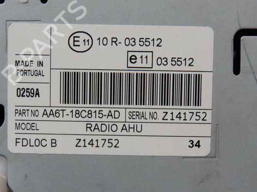 Radio FORD FIESTA VI (CB1, CCN) 1.6 TDCi | BP24487906E6 - Image 2