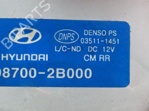 Used Rear wiper motor HYUNDAI SANTA FÉ II (CM) 2.2 CRDi (155 hp) 27169463