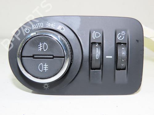 Used Headlight switch OPEL CORSA E (X15) 1.4 (08, 68) (90 hp) 16638276