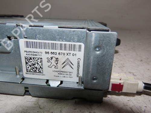 Radio CITROËN C4 Picasso I MPV (UD_) 1.6 HDi | BP19401785E6 