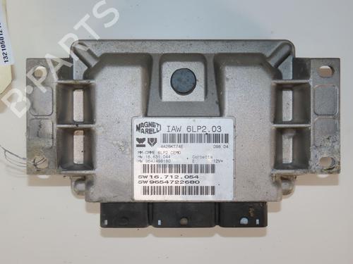 Engine control unit (ECU) PEUGEOT 206 SW (2E/K) 1.4 16V | BP30117671M57 - Image 2