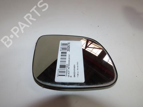 Used Right mirror glass SKODA FABIA I (6Y2) 1.2 (54 hp) 19114770