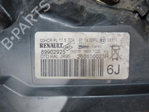 Right headlight RENAULT SCÉNIC III (JZ0/1_) 1.5 dCi | BP31843948C29