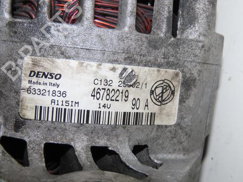 Used Alternator Alternator ALFA ROMEO 147 (937_) 2.0 16V T.SPARK (937.AXA1, 937.AXC1, 937.BXC1) (150 hp) 15723355 15723355