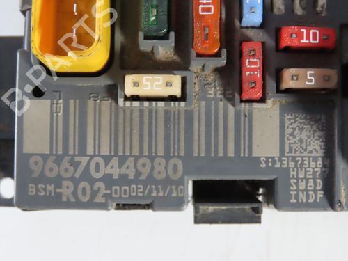 Fuse box CITROËN C4 Grand Picasso I (UA_) 1.6 HDi | BP30892888E1