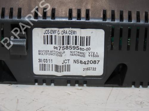 Display monitor PEUGEOT 207 (WA_, WC_) 1.6 HDi | BP23161460C48