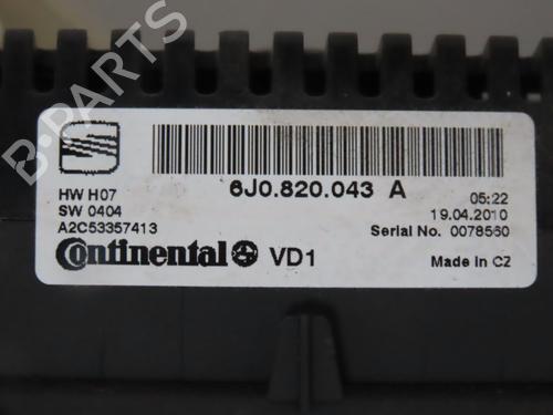 Climate control SEAT IBIZA IV (6J5, 6P1) 2.0 TDI | BP30187779I5