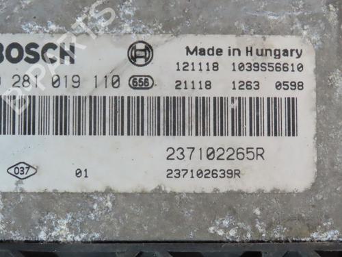 Used Engine control unit (ECU) RENAULT MASTER III Van (FV) 2.3 dCi 100 FWD (FV0A, FV0B, FV0G, FV0K, FV0H) (101 hp) 28136592