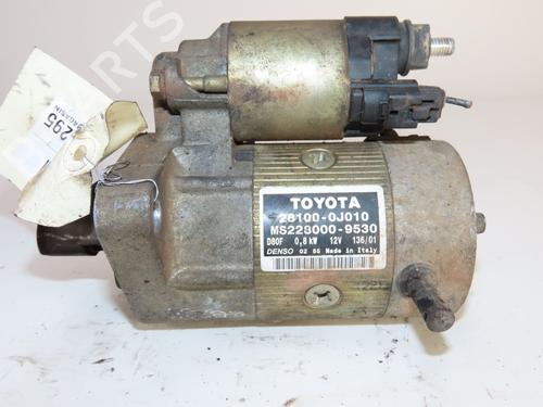 Startmotor TOYOTA YARIS (_P1_) 1.0 (SCP10_, SCP10R) | BP29901566M8