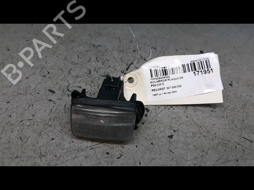 Used Licence plate light PEUGEOT 307 Break (3E) 2.0 HDI 110 (107 hp) 14900236