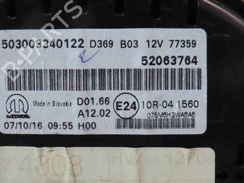 Used Instrument cluster FIAT 500X (334_) 1.6 (334AXE1A) (110 hp) 28177873