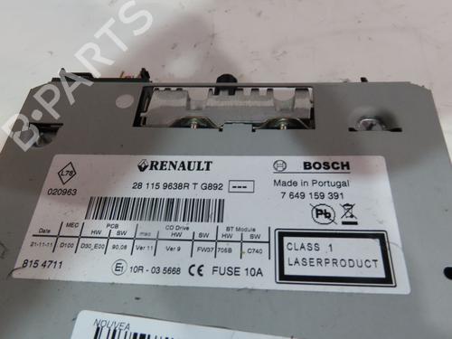 Radio RENAULT SCÉNIC III (JZ0/1_) 2.0 dCi (JZ0Y, JZ26) | BP18352490E6 