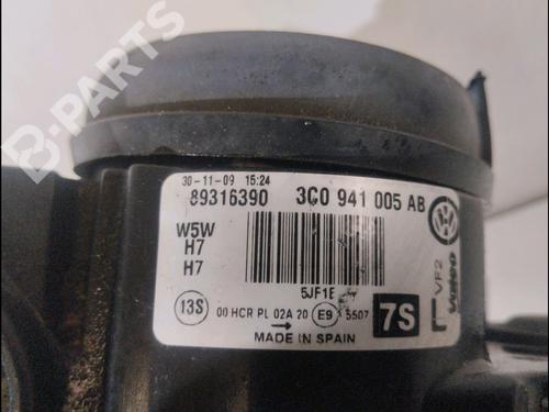 Left headlight VW PASSAT B6 (3C2) 2.0 TDI 16V | BP11183782C28 