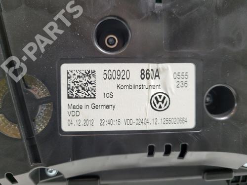 Instrument cluster VW GOLF VII (5G1, BQ1, BE1, BE2) 1.6 TDI | BP9036570C47 