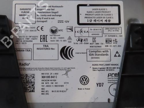 Used Glove box VW POLO VI (AW1, BZ1, AE1) 1.0 MPi (80 hp) 26917281