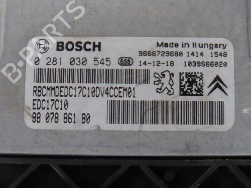 Engine control unit (ECU) PEUGEOT 208 I (CA_, CC_) 1.4 HDi | BP27887003M57