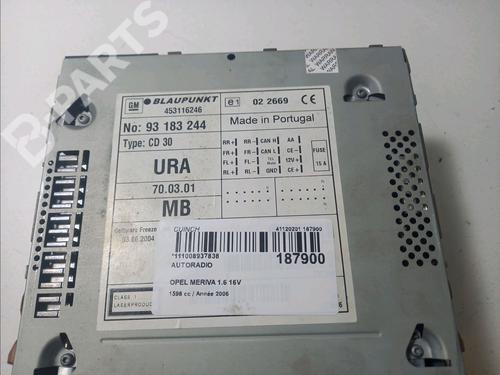 Radio OPEL MERIVA A MPV (X03) 1.6 (E75) | BP10045469E6 