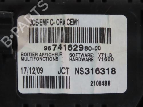 Used Display monitor CITROËN DS3 (SA_) 1.6 VTi 120 (120 hp) 28159602