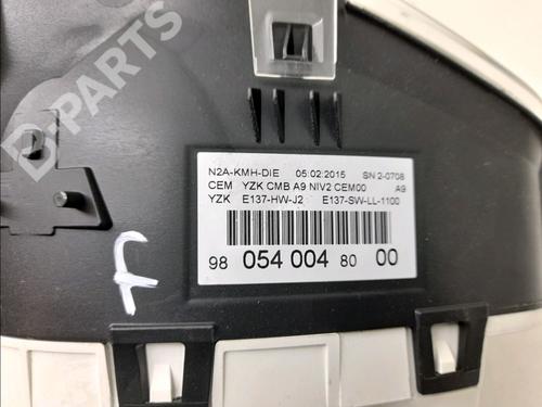Instrument cluster PEUGEOT 208 I (CA_, CC_) 1.4 HDi | BP11933005C47 