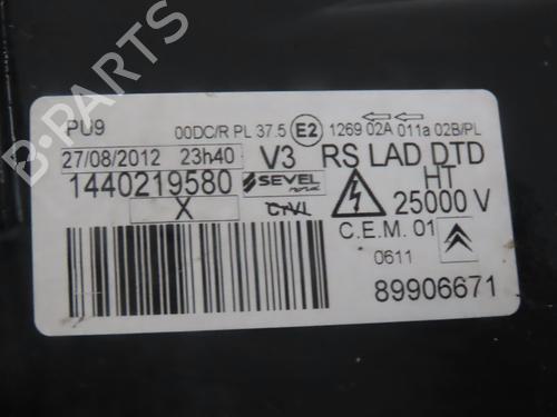 Right headlight CITROËN C8 (EA_, EB_) 2.0 HDi 135 | BP37480177C29 - Image 2