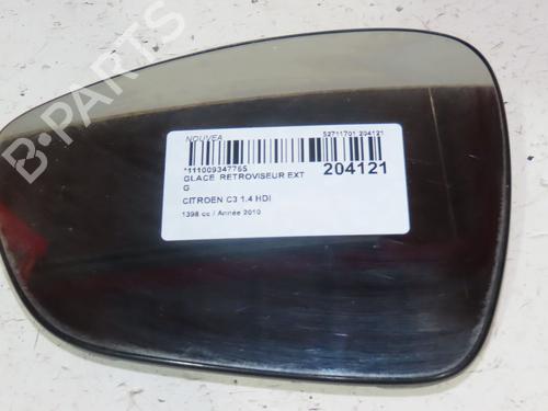 Retrovisor esquerdo CITROËN C3 II (SC_) 1.4 HDi 70 (SC8HZC, SC8HR0, SC8HP4) (68 hp) 23162537