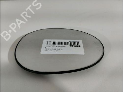 Used Right mirror glass TOYOTA AYGO (_B1_) 1.4 D-4D (WNB10_, WNB10R) (54 hp) 14897918