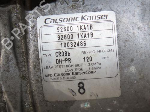 AC compressor NISSAN JUKE (F15) 1.6 | BP24486787M34 