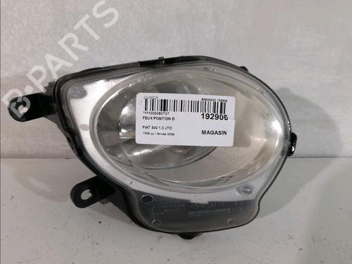 Used Right daytime light FIAT 500 (312_) 1.3 D Multijet (312AXB1A) (75 hp) 13234895