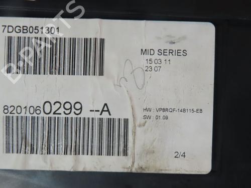 Used Instrument cluster Instrument cluster RENAULT CLIO III (BR0/1, CR0/1) 1.5 dCi (88 hp) 28068128 28068128
