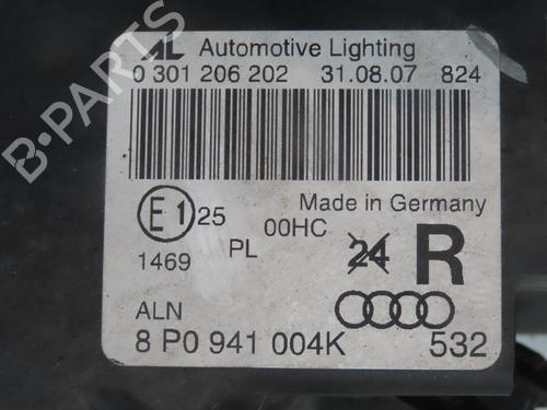 Used Right headlight AUDI A3 (8P1) 1.9 TDI (105 hp) 29196413