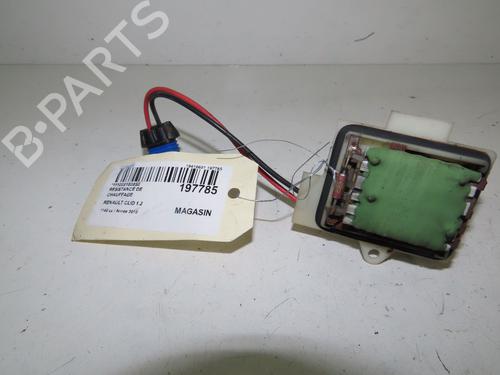 Used Heater resistor RENAULT CLIO II (BB_, CB_) 1.2 (BB0A, BB0F, BB10, BB1K, BB28, BB2D, BB2H, CB0A,... (58 hp) 16430728