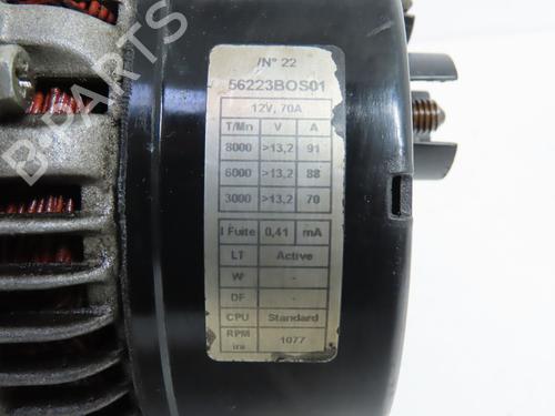 Alternator PEUGEOT 106 II (1A_, 1C_) 1.1 i | BP17175925M7 
