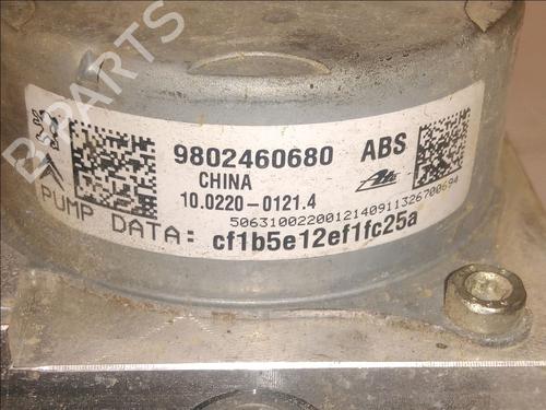 ABS pump CITROËN C3 II (SC_) 1.4 HDi 70 (SC8HZC, SC8HR0, SC8HP4) | BP17469912M43 