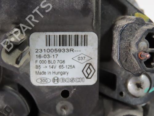 Alternator DACIA LODGY (JS_) 1.5 dCi | BP27393646M7 