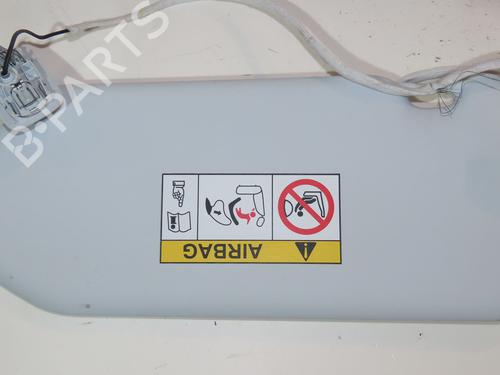 Right sun visor PEUGEOT 3008 II SUV (MC_, MR_, MJ_, M4_) 1.2 THP/ PureTech 130 (MRHNSM, MRHNSU, MRHNSJ, MRHNYW,... | BP28206350I2 