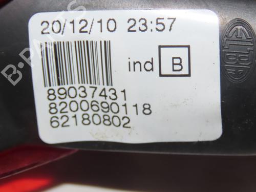 Bremselys DACIA LOGAN MCV (KS_) 1.6 16V Hi-Flex | BP25015441L11