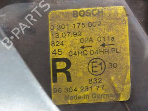 Right headlight PEUGEOT 406 (8B) 2.0 HDI 110 | BP29046624C29 