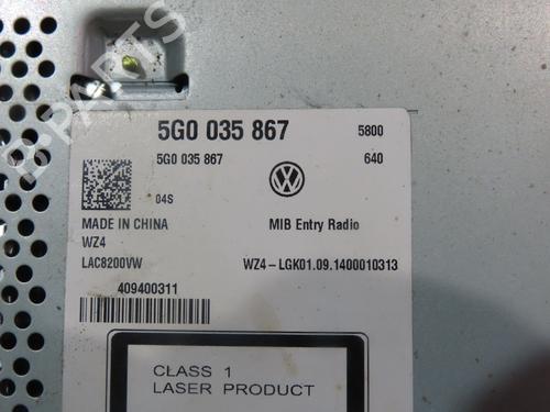 BP17372316E6 | Bilradio VW GOLF VII (5G1, BQ1, BE1, BE2) 1.6 TDI BP17372316E6