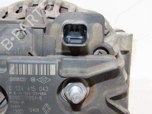 Alternator DACIA SANDERO 1.4 (BS0C, BS0A, BS0G, BS1F, BS0E) | BP38160042M7 - Image 2