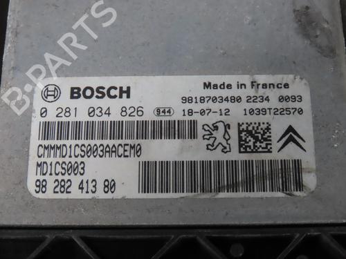 Engine control unit (ECU) CITROËN C4 CACTUS 1.5 BlueHDi 100 | BP27666204M57