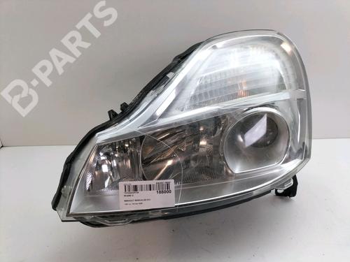 Used Left headlight Left headlight RENAULT MODUS / GRAND MODUS (F/JP0_) 1.5 dCi (FP0F, JP0F) (86 hp) 10373249 10373249