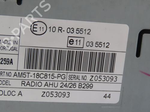 Radio FORD FIESTA VI (CB1, CCN) 1.5 TDCi | BP29137132E6 