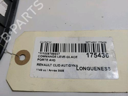 Used Left front window switch RENAULT CLIO II (BB_, CB_) 1.2 16V (BB05, BB0W, BB11, BB27, BB2T, BB2U, BB2V, CB05,... (75 hp) 9025350