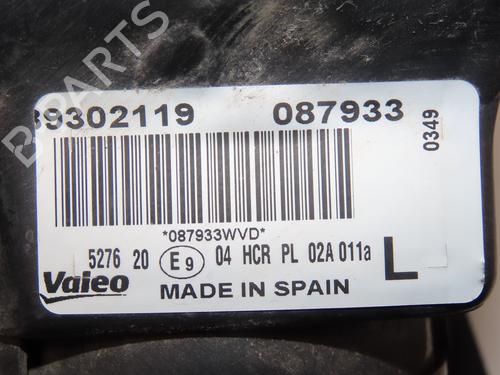 Left headlight OPEL CORSA C (X01) 1.7 DTI (F08, F68) | BP31935759C28 