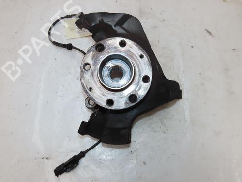 Used Left front steering knuckle OPEL CORSA D (S07) 1.0 (L08, L68) (65 hp) 18824645