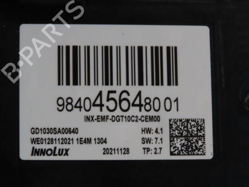 Display CITROËN C4 III (BA_, BB_, BC_) 1.2 PureTech 155 (BAHNNB, BAHNJD) (155 hp) 27581109